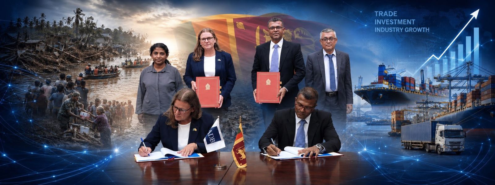 Sri Lanka Signs $200 Mn ADB Deal for Trade Growth